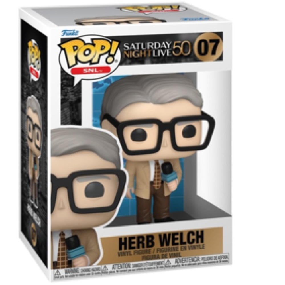 Funko Pop! Herb Welch Figure - Black and Brown